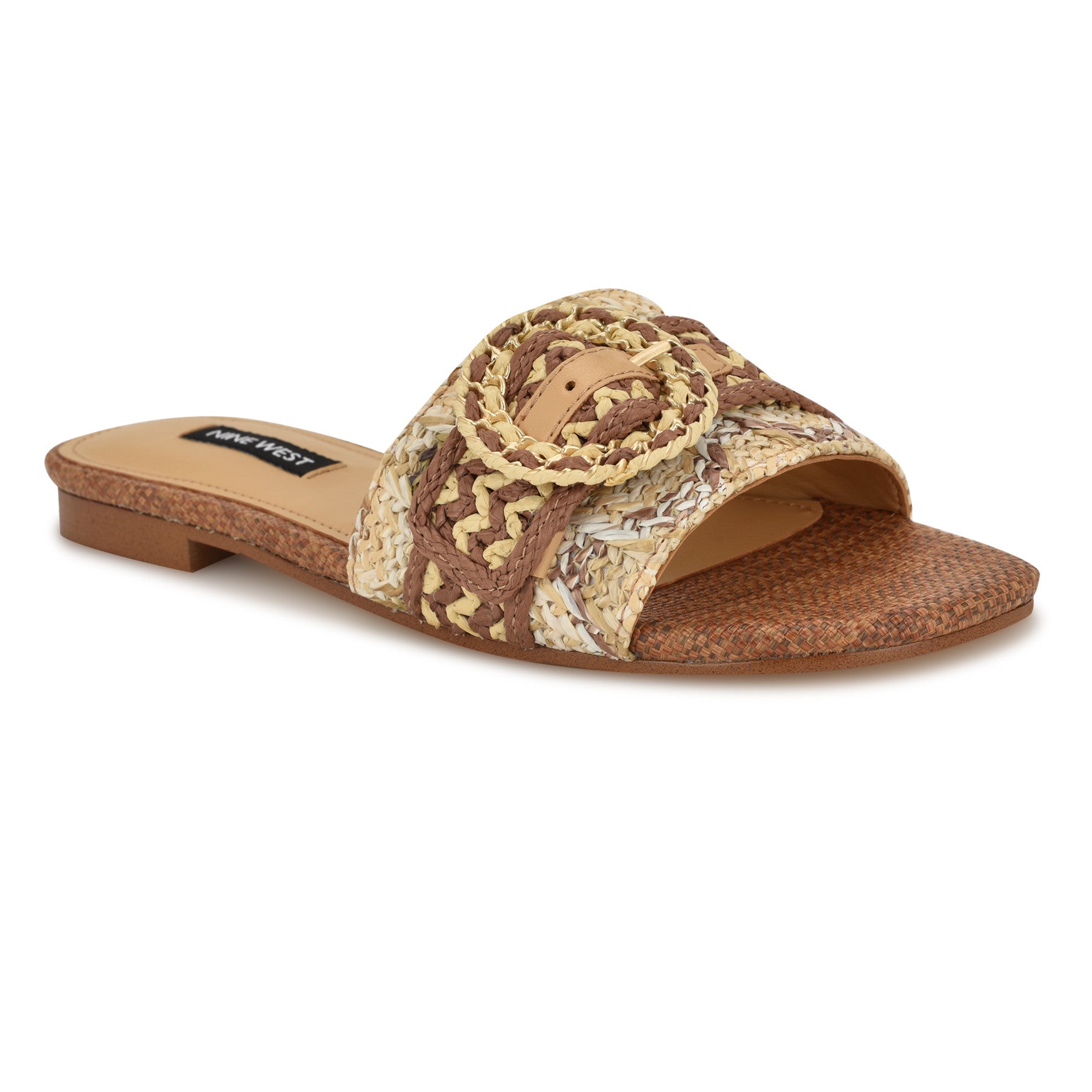 Hohana Flat Slide Sandals - Image 2