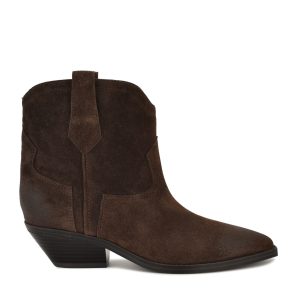 Abreve Western Leather Booties