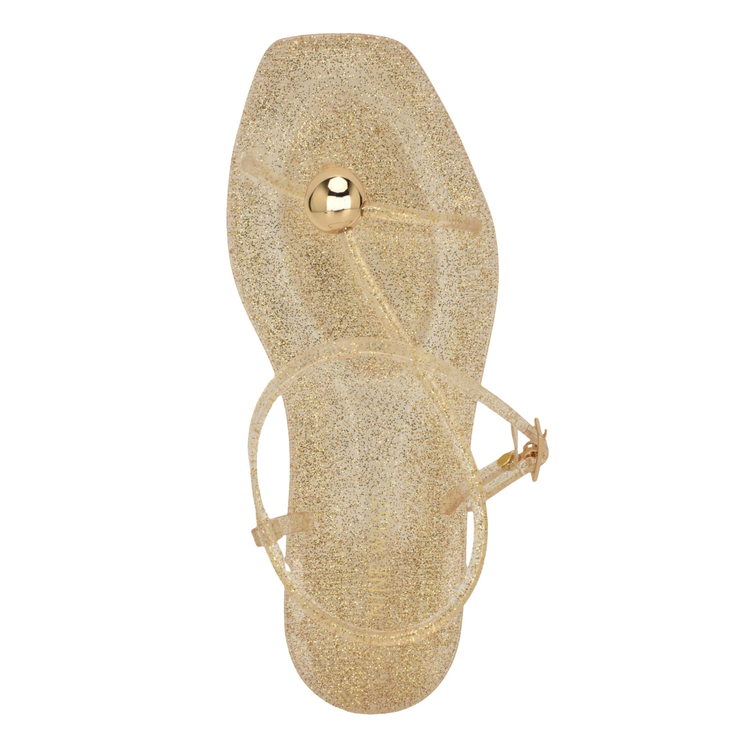 Shells Flat Jelly Sandals - Image 3