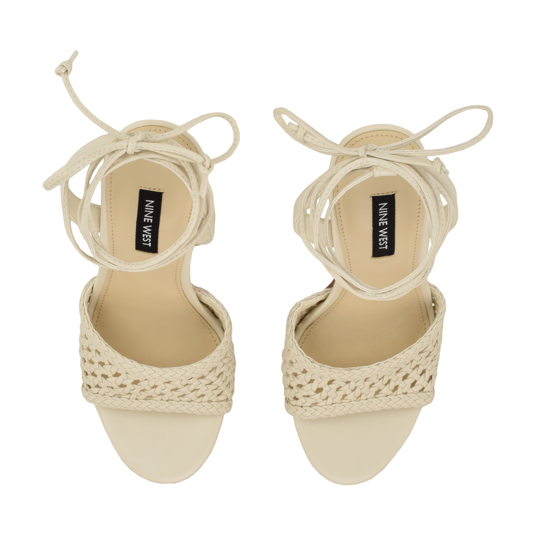 Merta Ankle Wrap Woven Sandals - Image 5