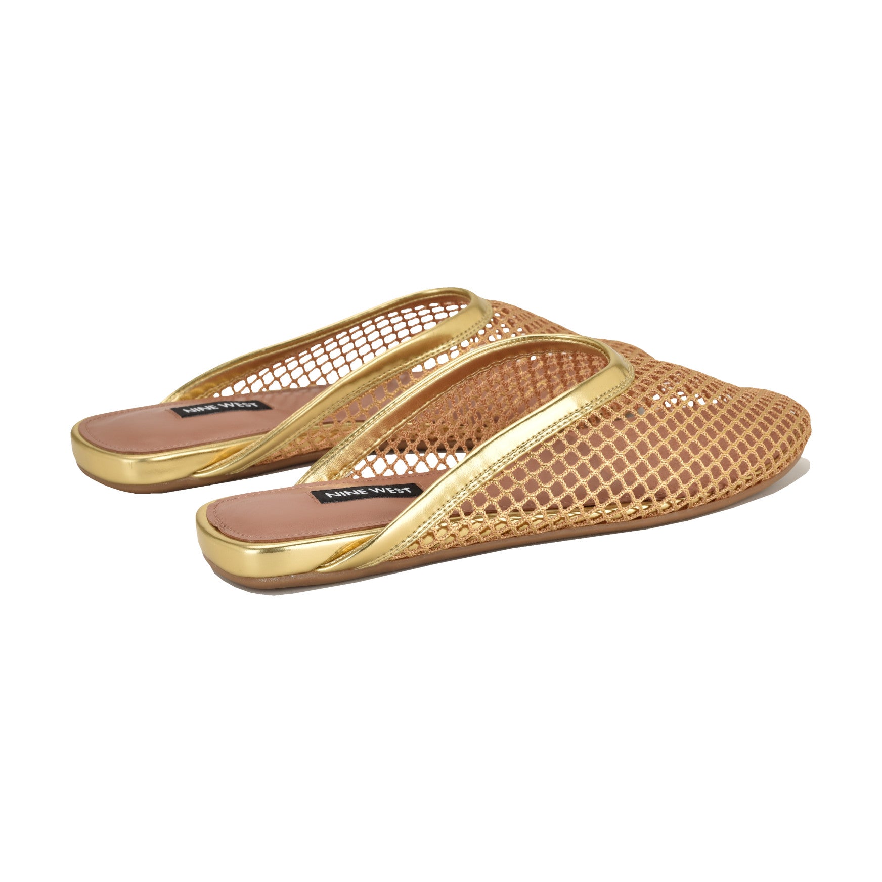 Daniela Flat Mesh Mules - Image 3