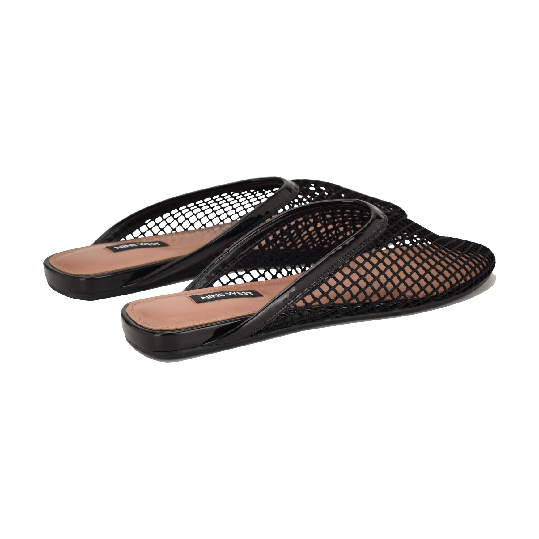 Daniela Flat Mesh Mules - Image 3