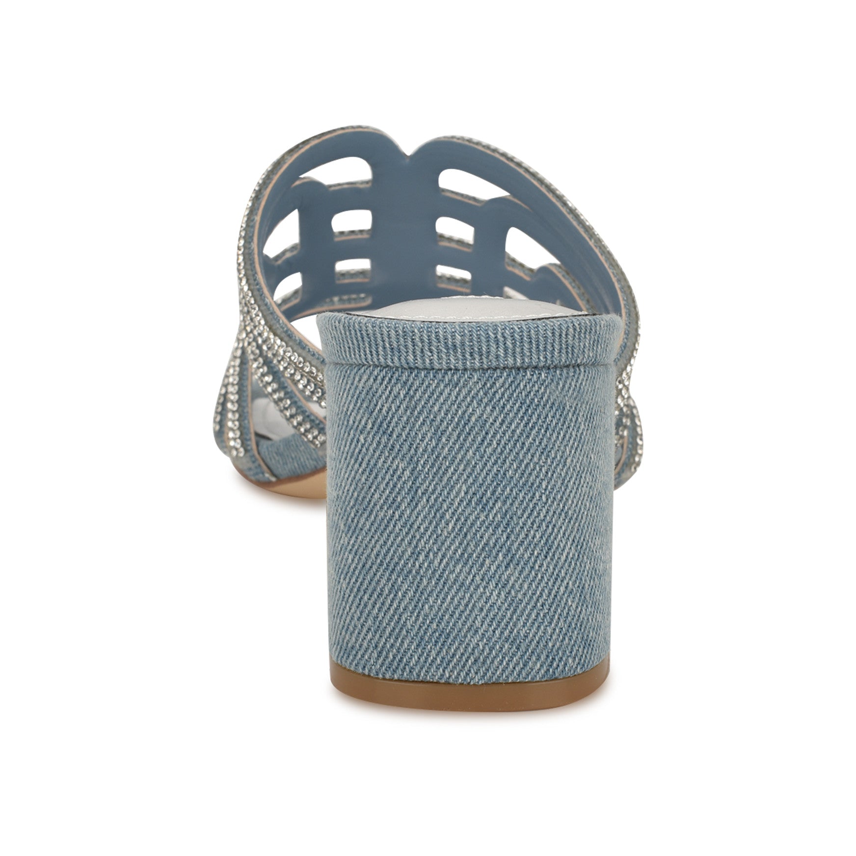 Grassa Block Heel Embellished Sandals - Image 4