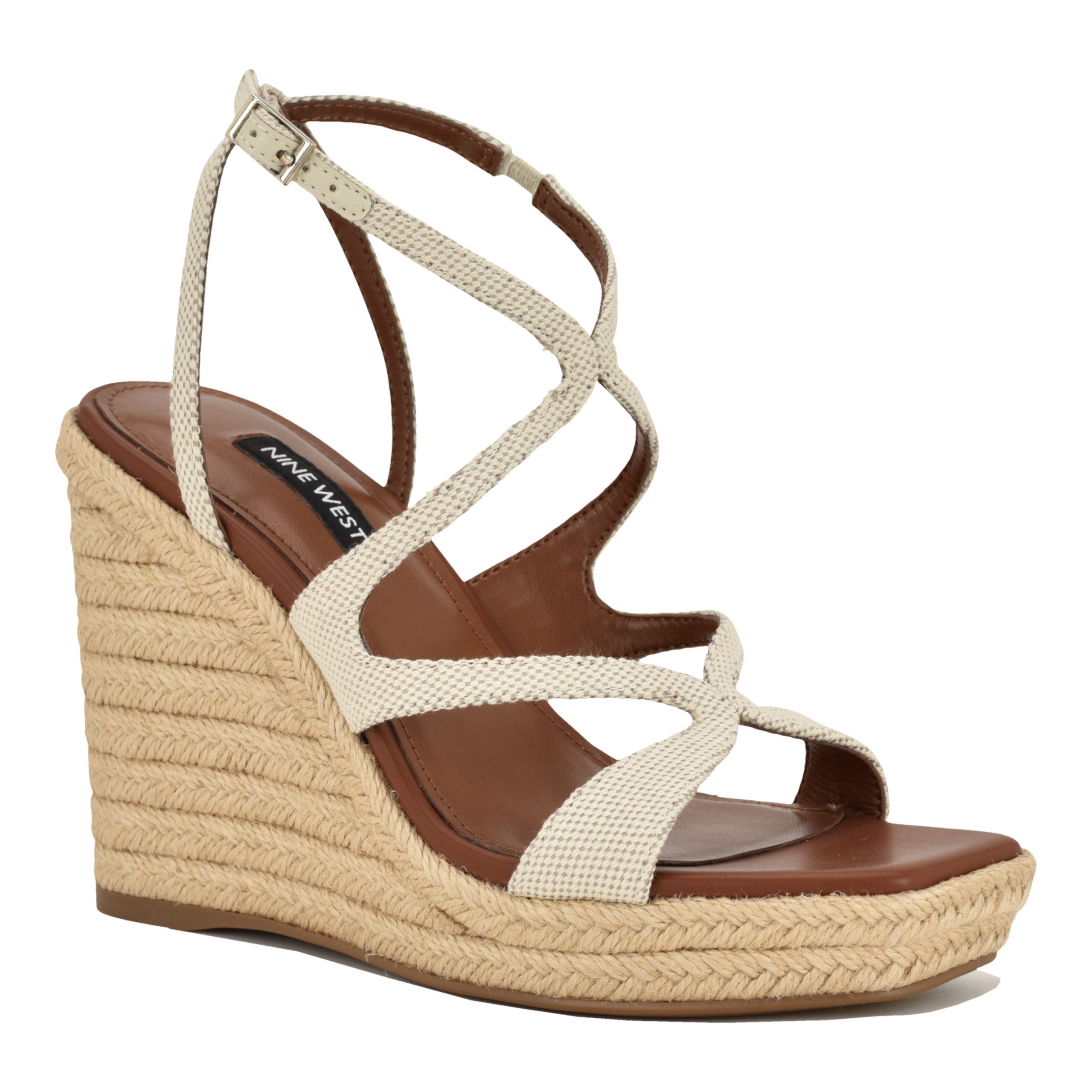 Adriane Strappy Wedge Sandals - Image 2