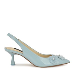 Recca Flower Slingback Pumps