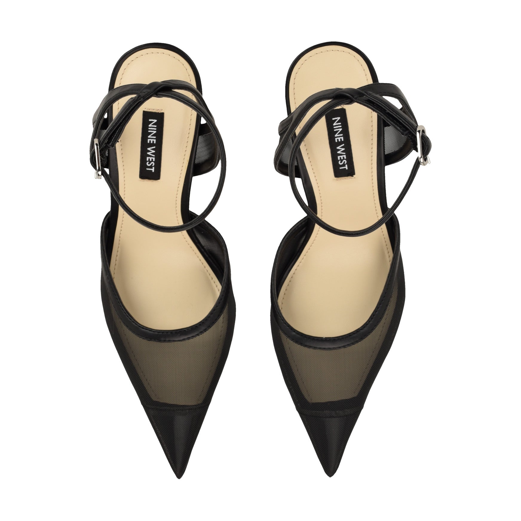 Gullia Mesh Ankle Strap Pumps - Image 5