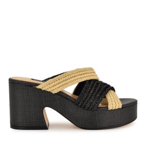 Bemay Platform Slide Sandals