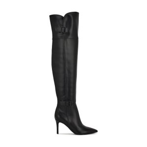 Flye Over the Knee Heeled Boots