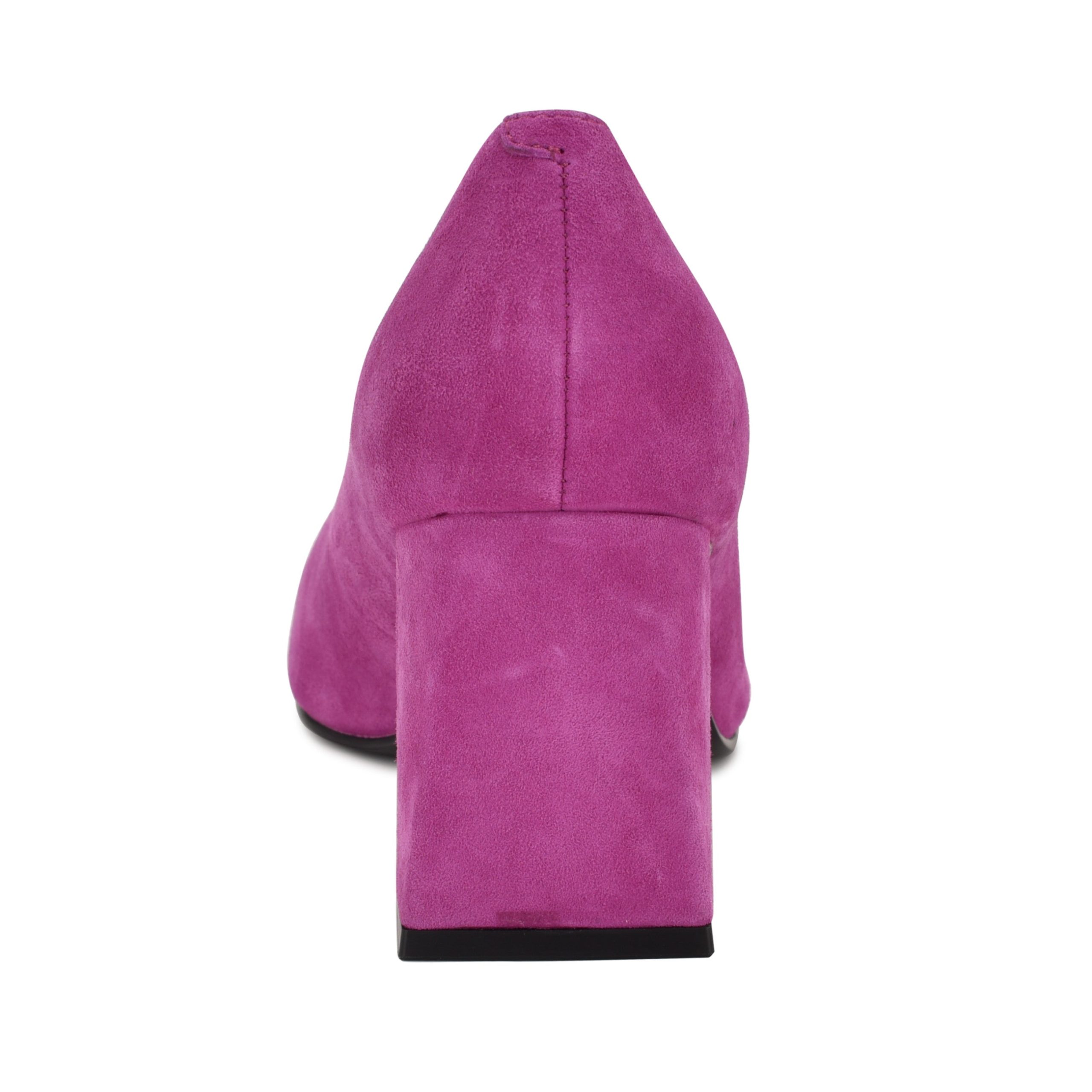 Monda Leather Block Heel Pumps - Image 4