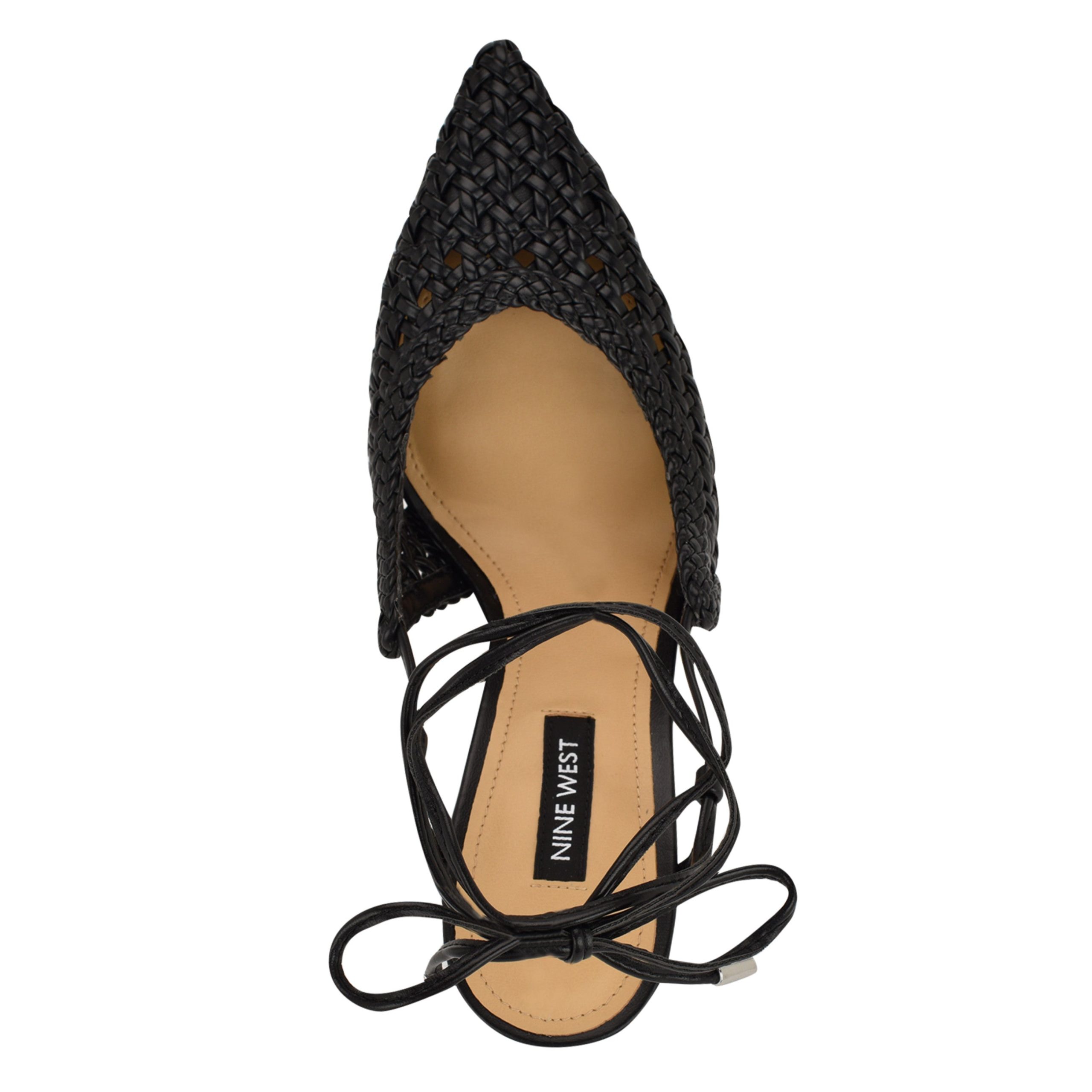 Fessla Woven Ankle Wrap Pumps - Image 3