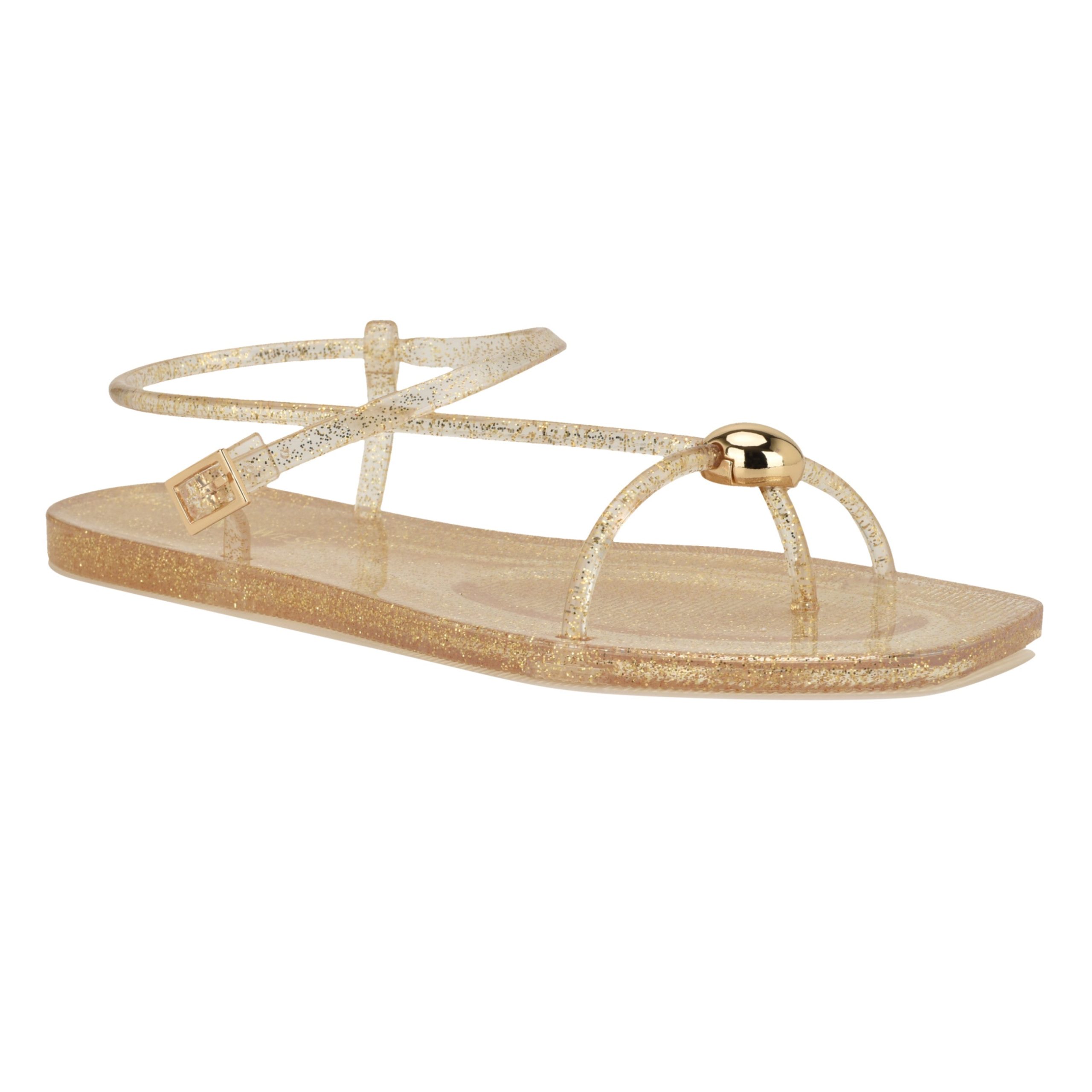Shells Flat Jelly Sandals - Image 2