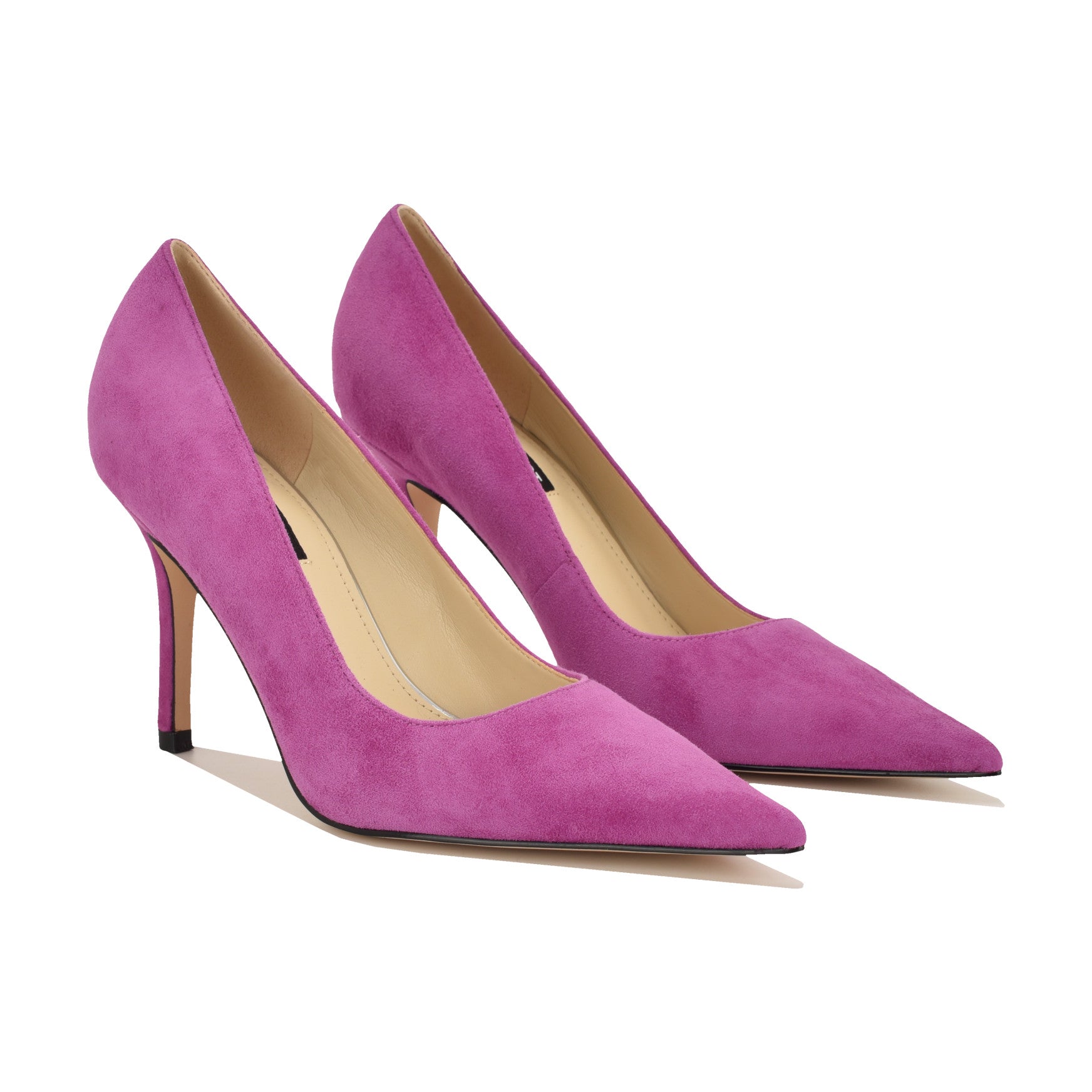 Gemmha Leather Pointy Toe Pumps - Image 2