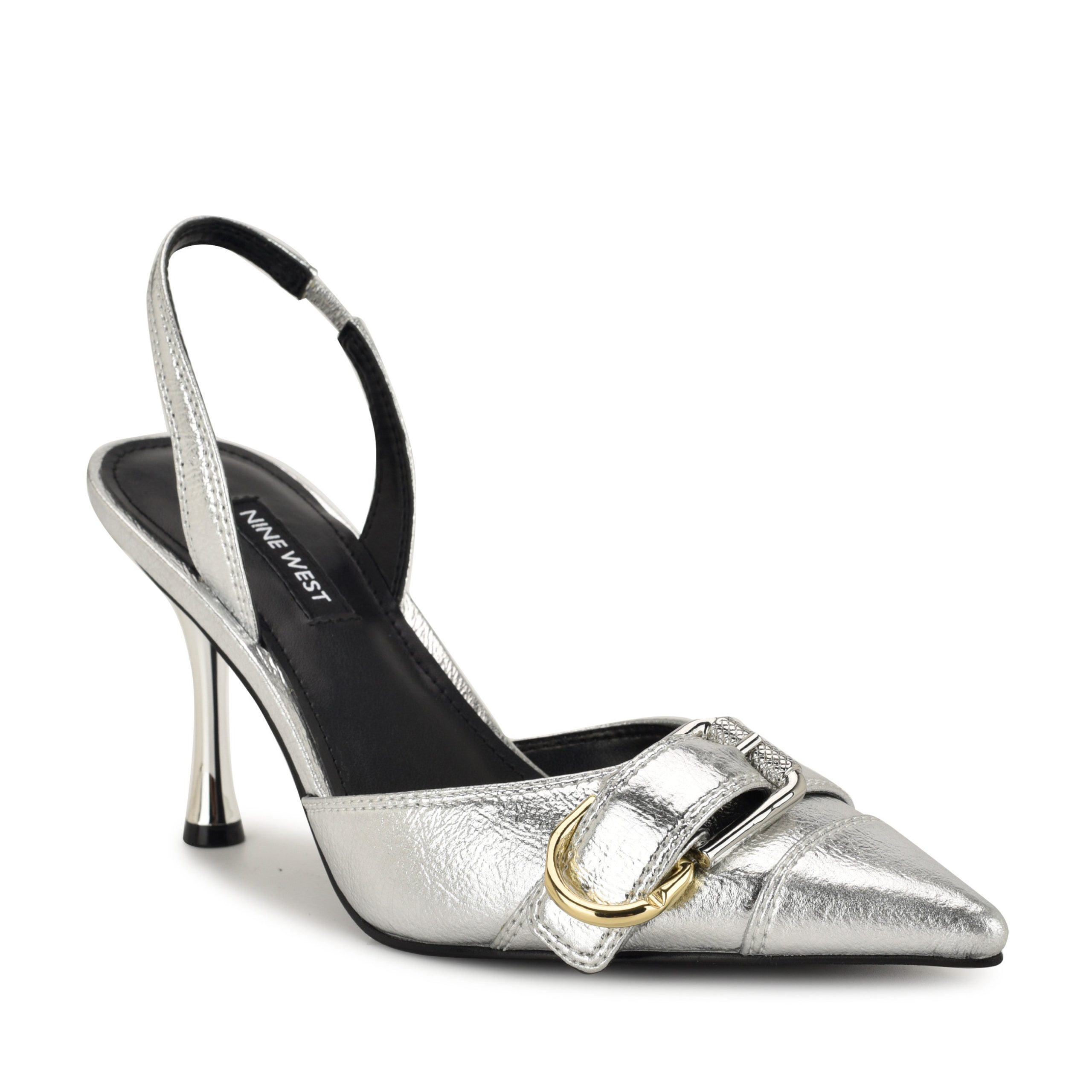 Patsie Buckle Slingback Pumps - Image 2