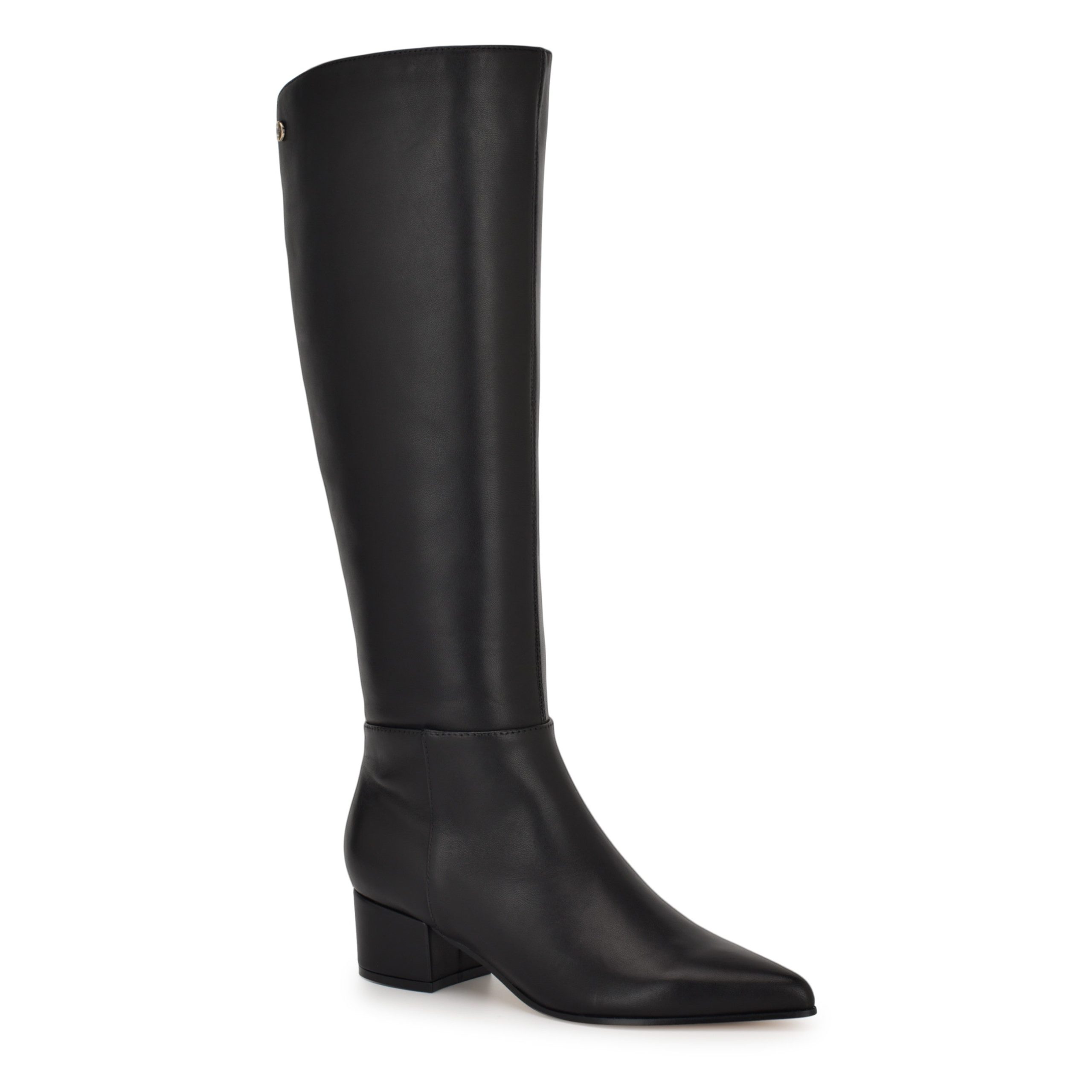 Morgin Knee High Dress Leather Boots - Image 2