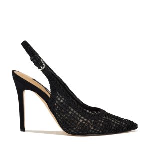 Fantels Woven Slingback Pumps