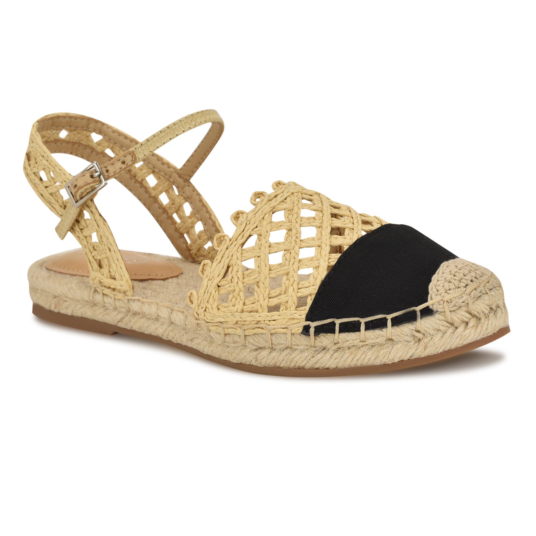 Darby Cap Toe Espadrille Flats - Image 2