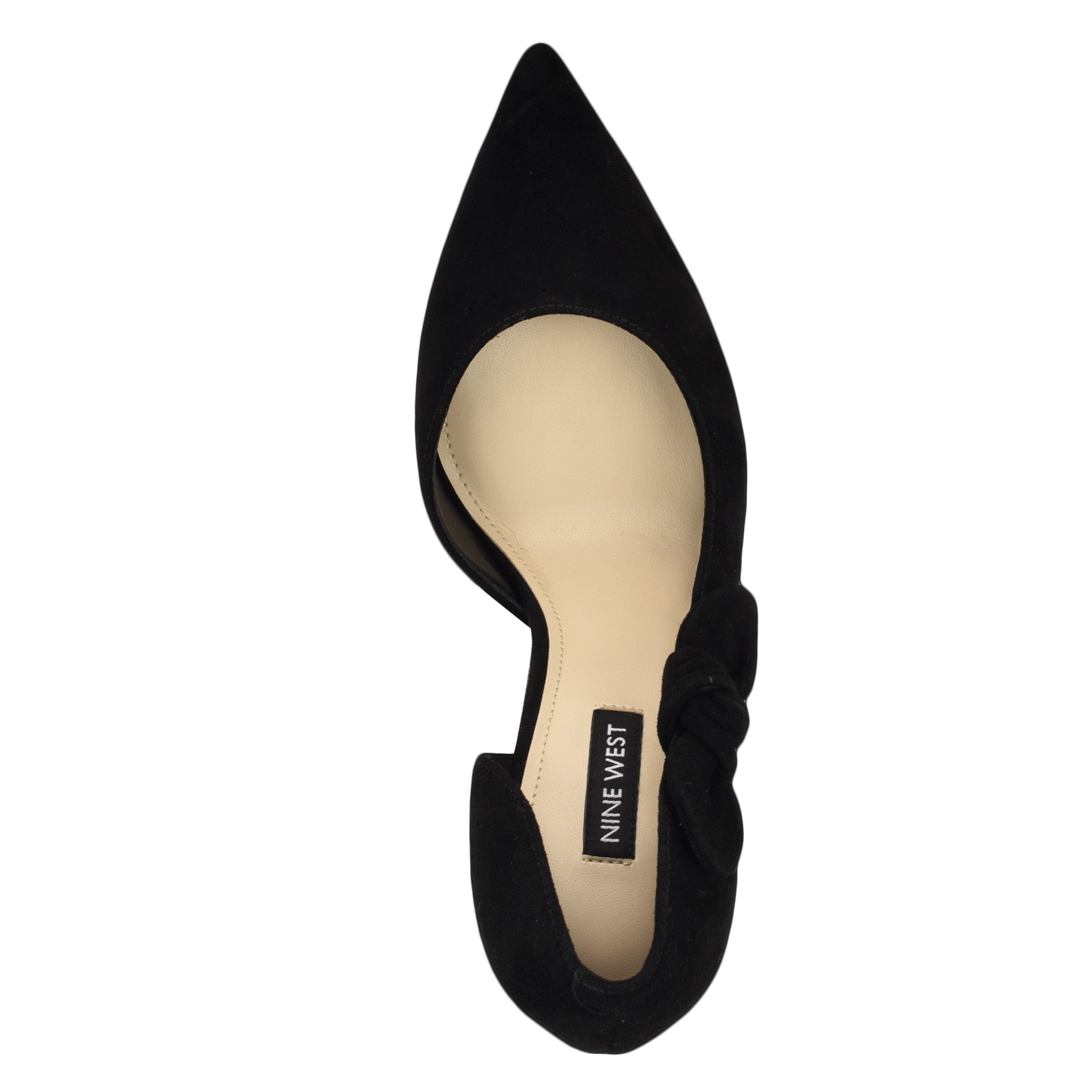 Fhalon Bow d'Orsay Pointy Toe Pumps - Image 3