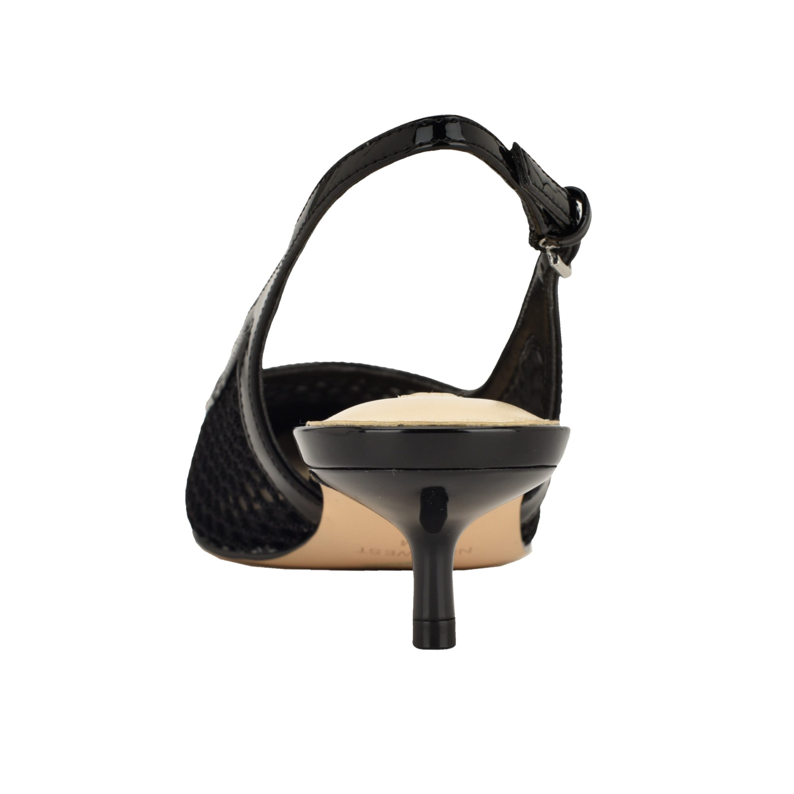 Eraya Mesh Kitten Heel Slingback Pumps - Image 4