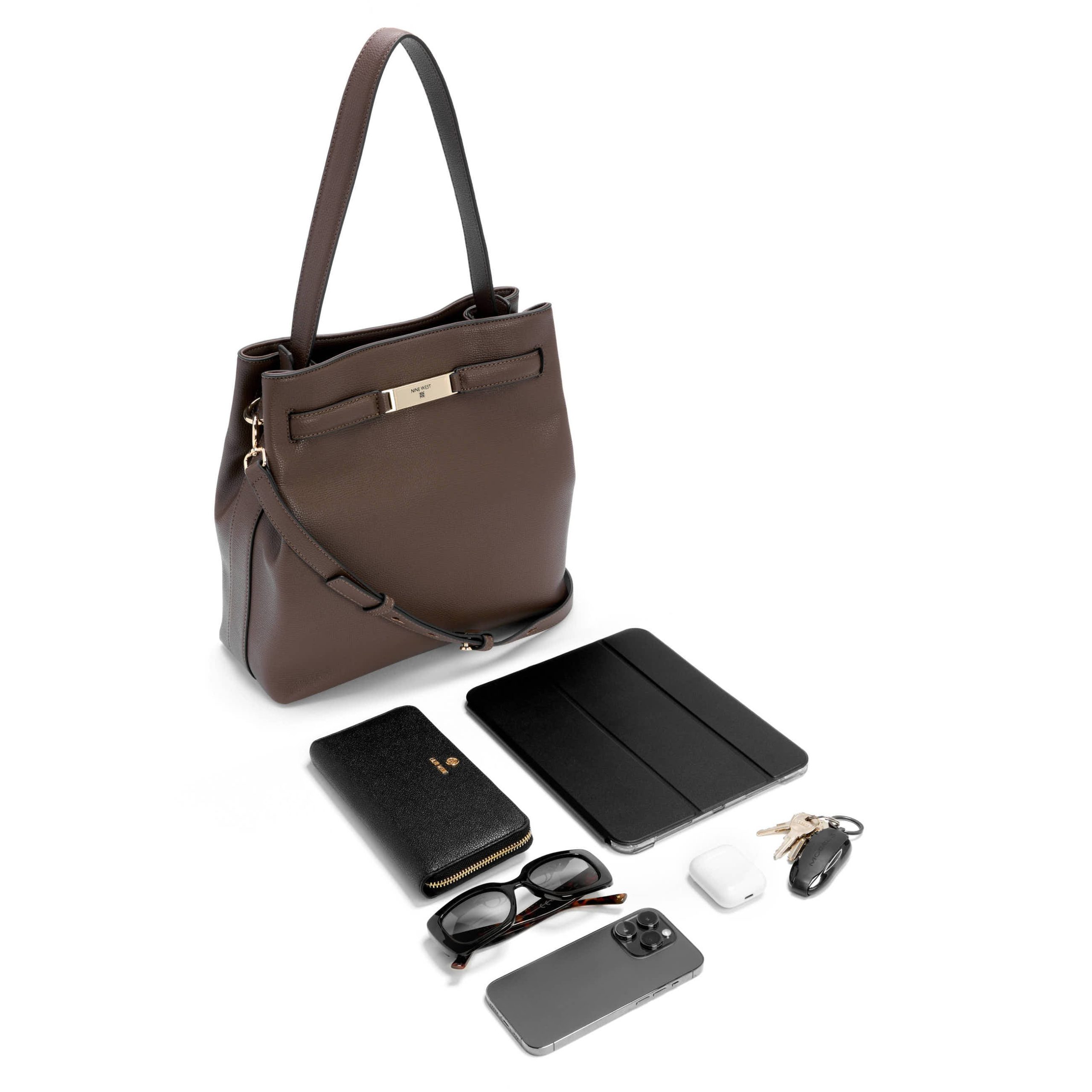 Harlee Crossbody Bucket Hobo - Image 5