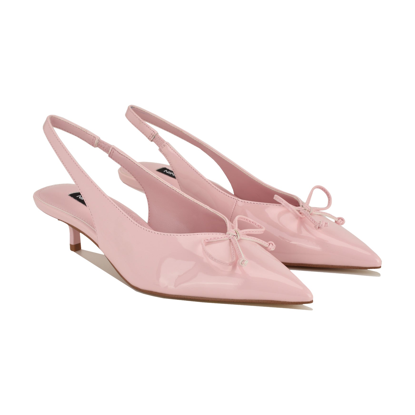 Evaa Kitten Heel Slingback Pumps - Image 2