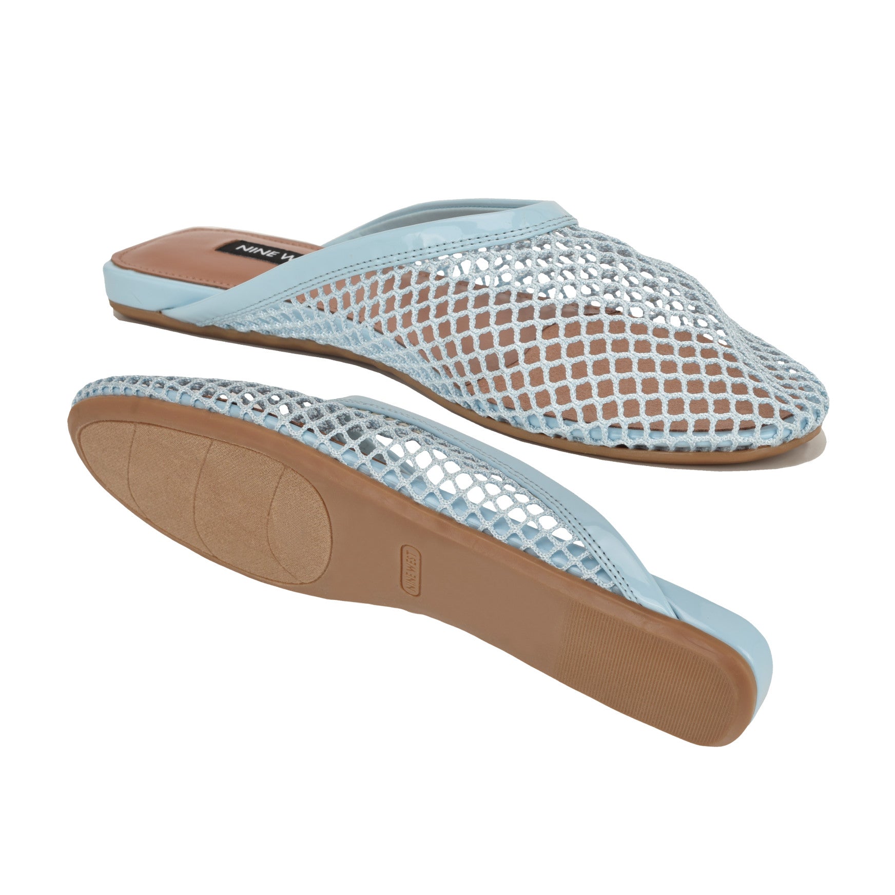 Daniela Flat Mesh Mules - Image 4