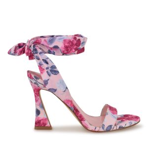 Kelsie Ankle Wrap Heeled Sandals