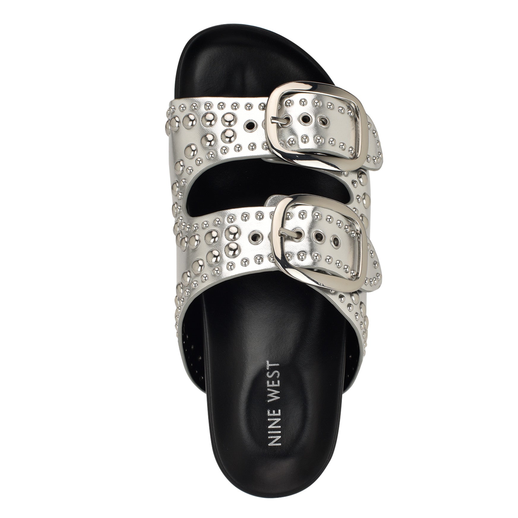 Flinne Studded Footbed Sandals - Image 3
