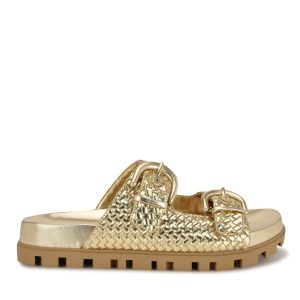 Tindy Woven Footbed Sandals