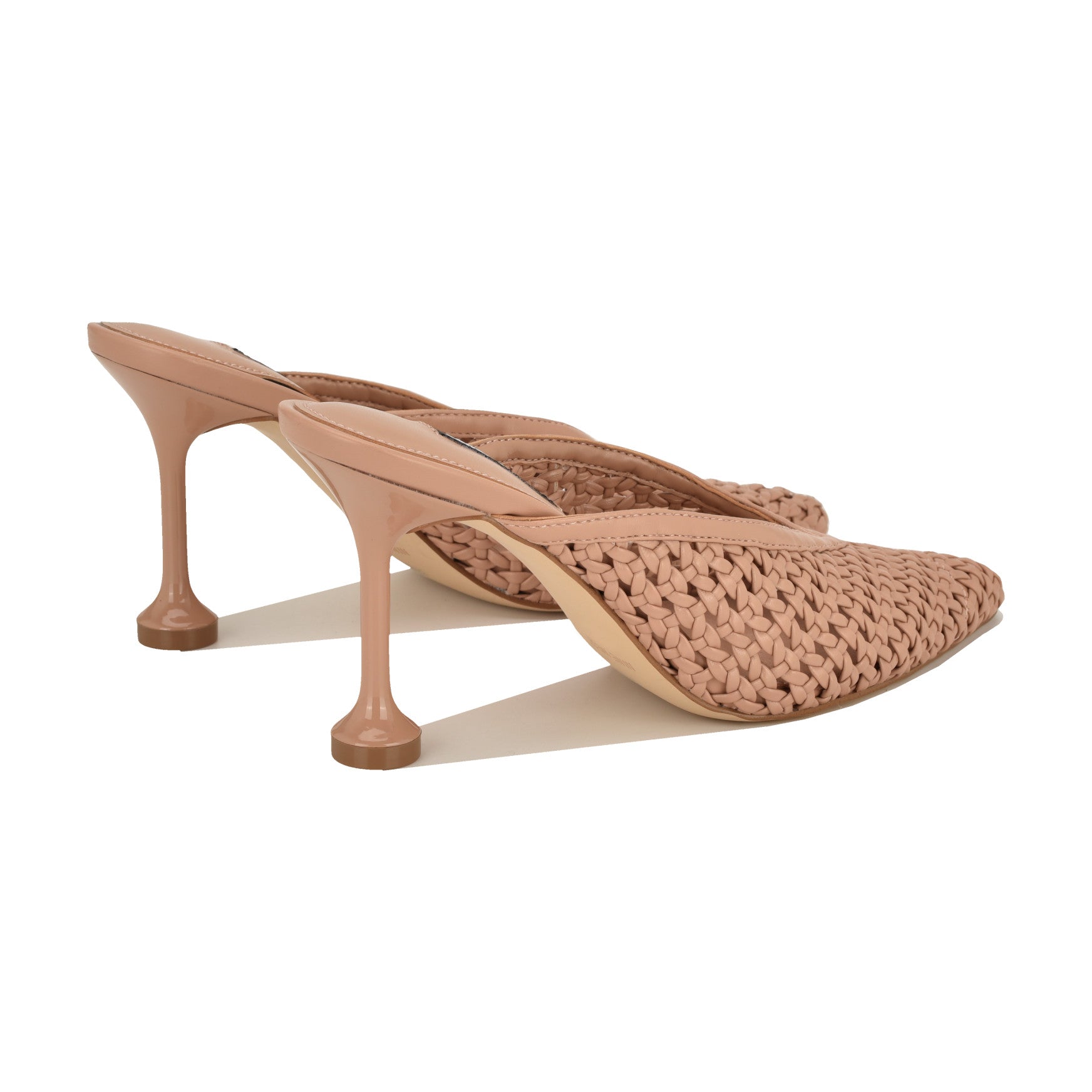 Grasso Woven Mule Pumps - Image 3