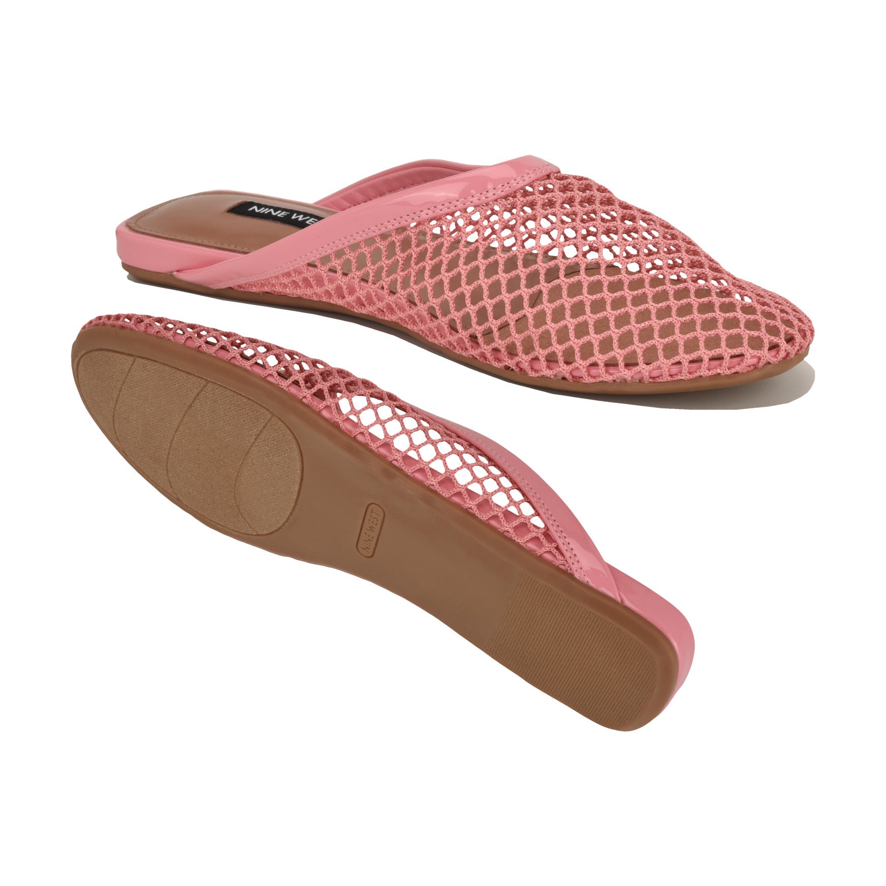 Daniela Flat Mesh Mules - Image 4