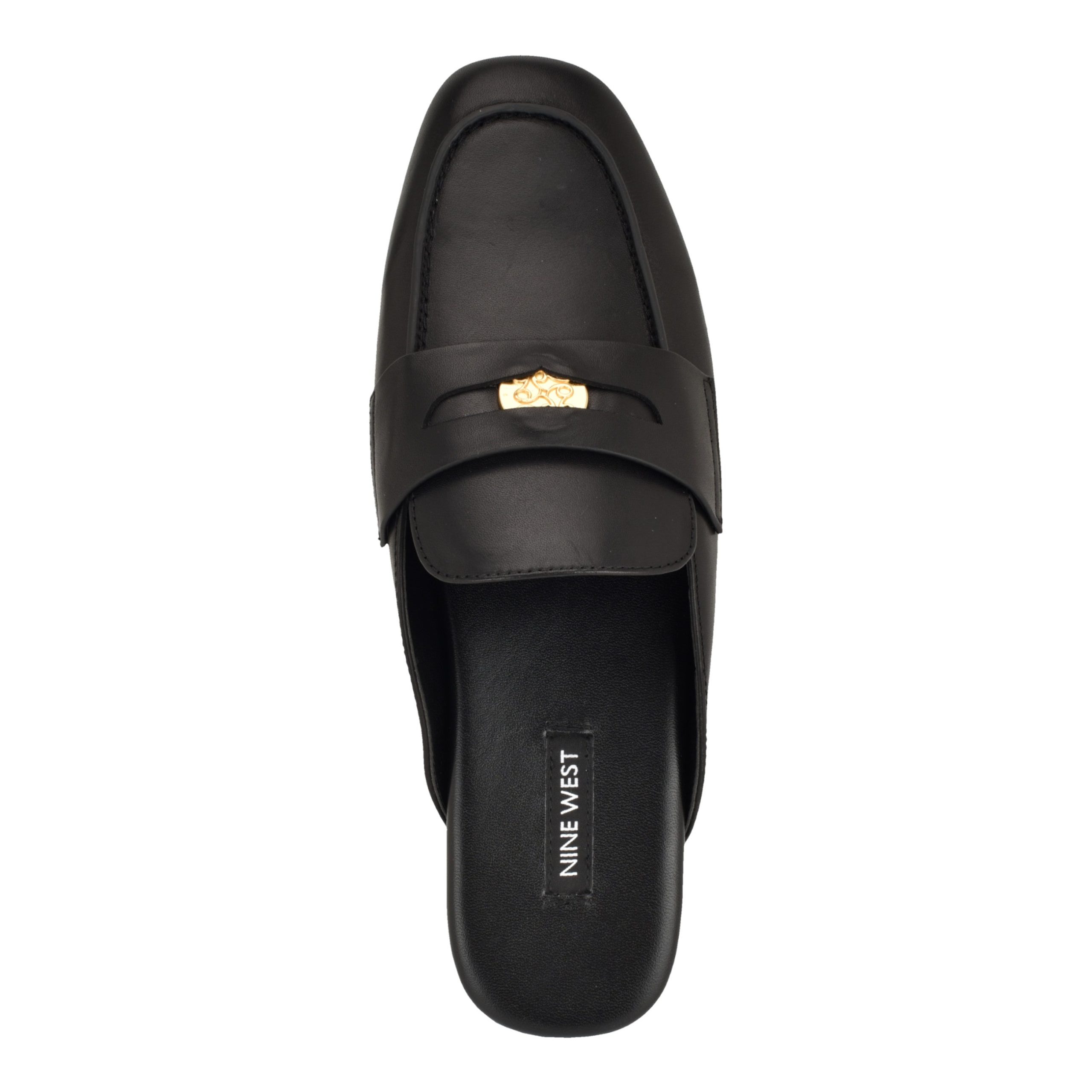 Evans Leather Loafer Mules - Image 3