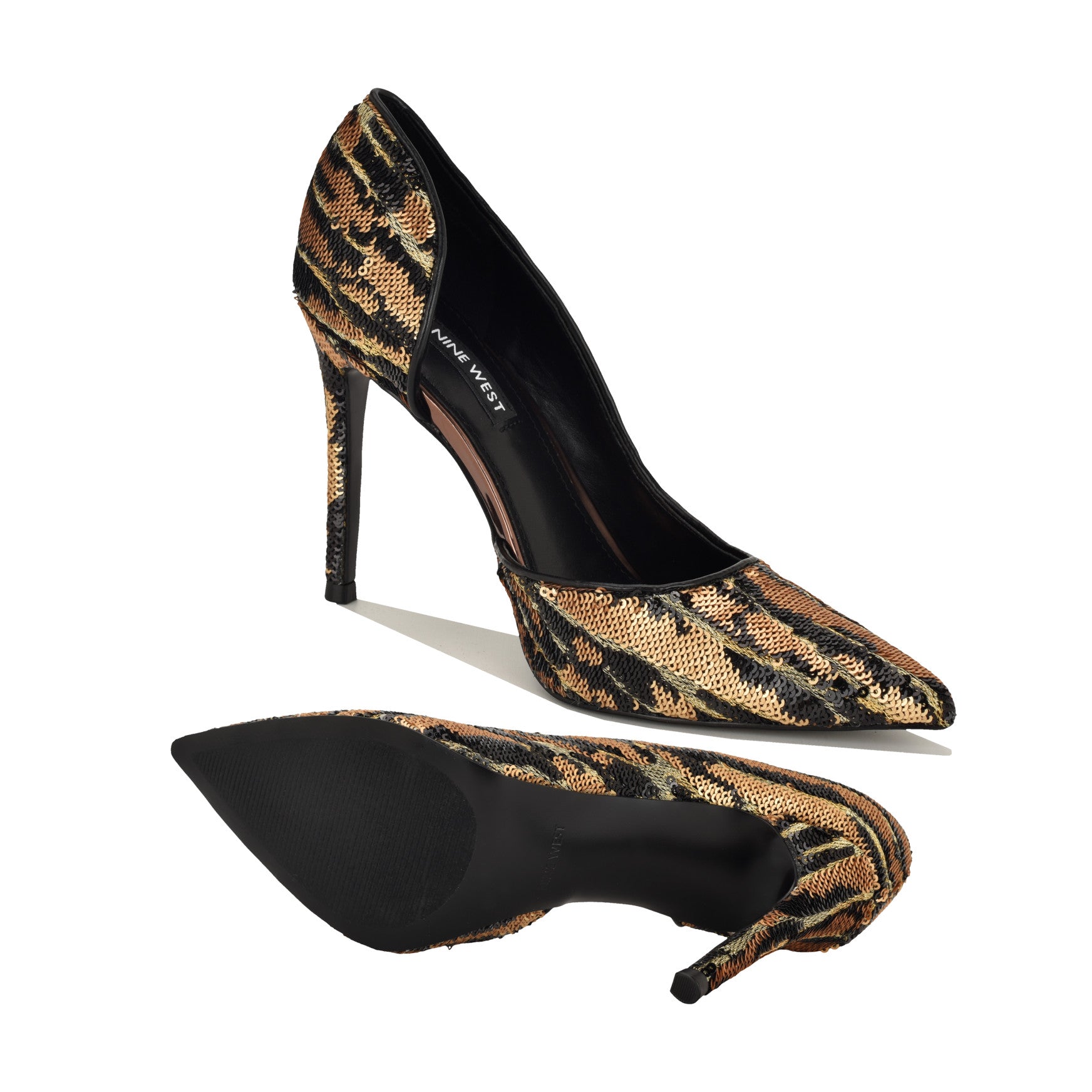 Folowe d'Orsay Pointy Toe Pumps - Image 4