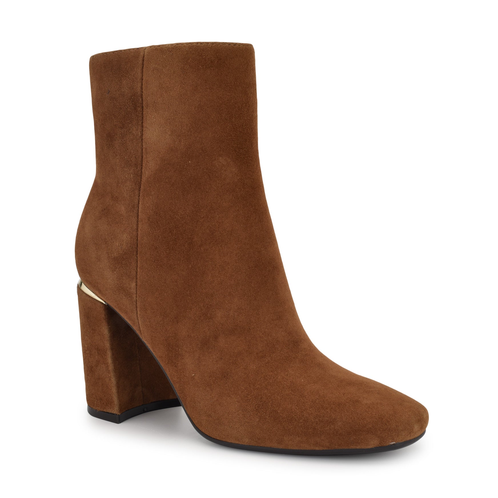 Ailet 9x9 Leather Square Toe Booties - Image 2