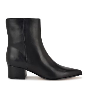 Maribu Ankle Leather Booties