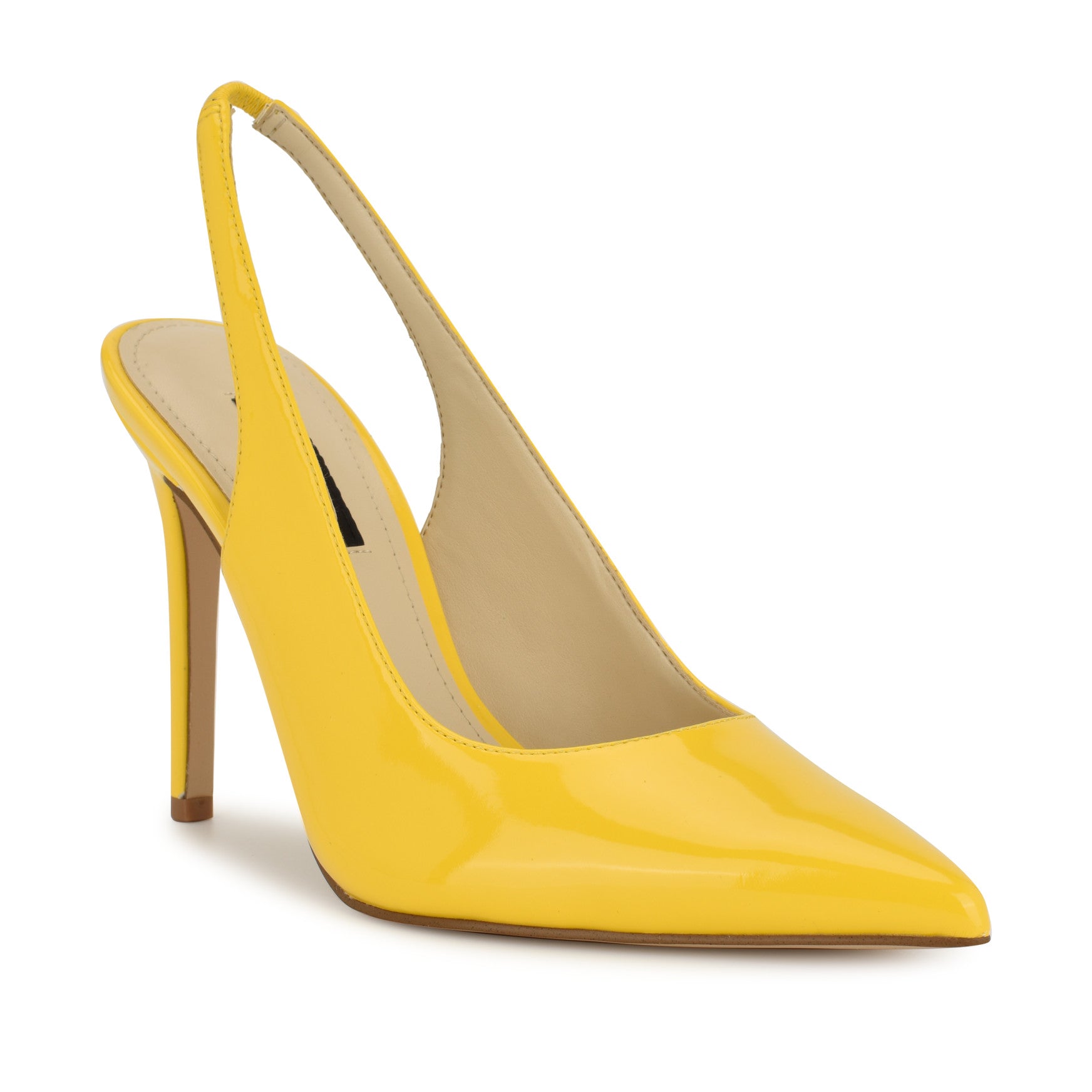 Feather Pointy Toe Slingback Pumps - Image 2