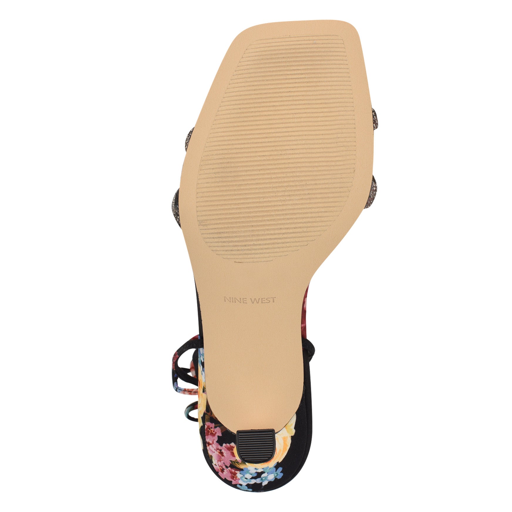 Raqchel Rhinestone Bow Ankle Wrap Sandals - Image 5