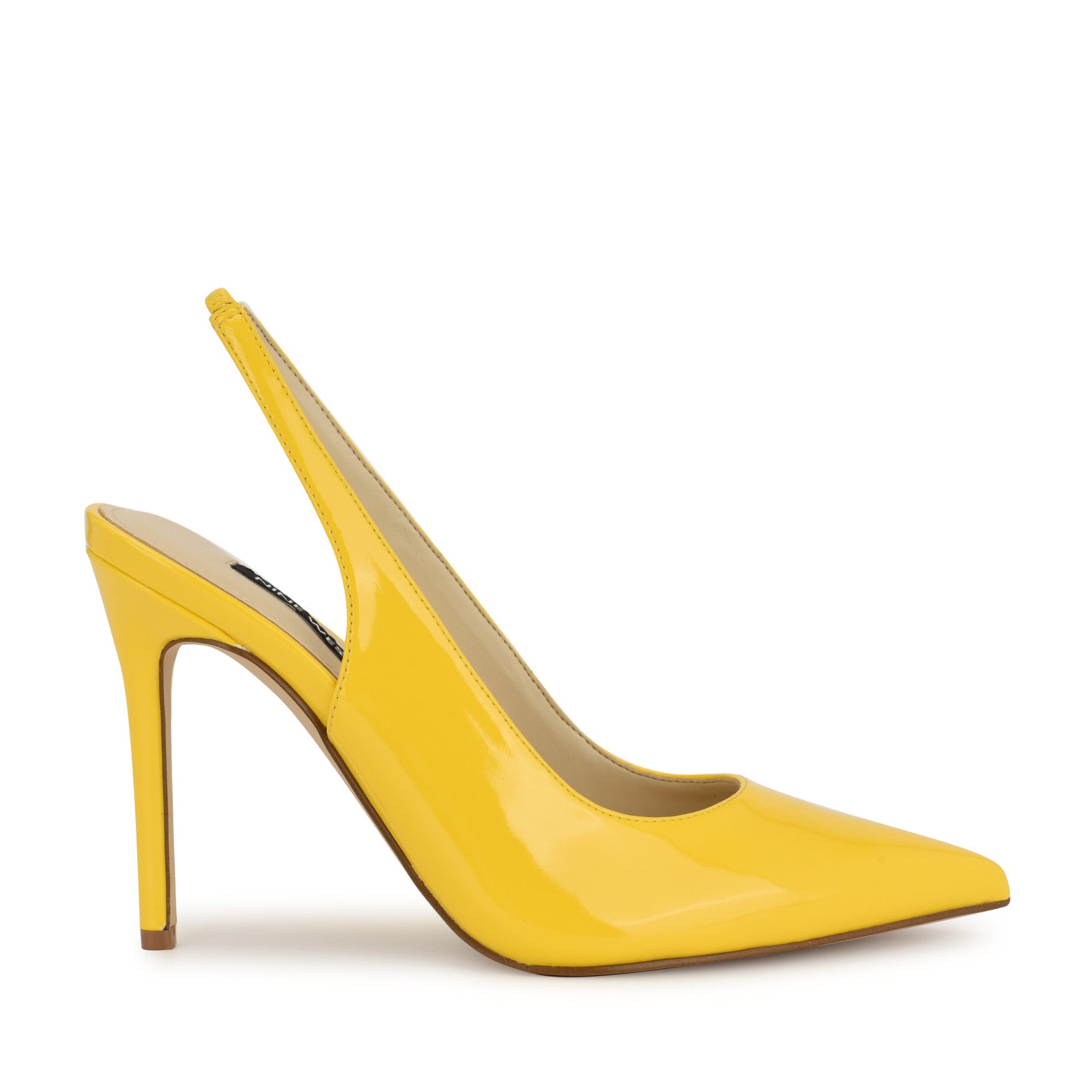 Feather Pointy Toe Slingback Pumps