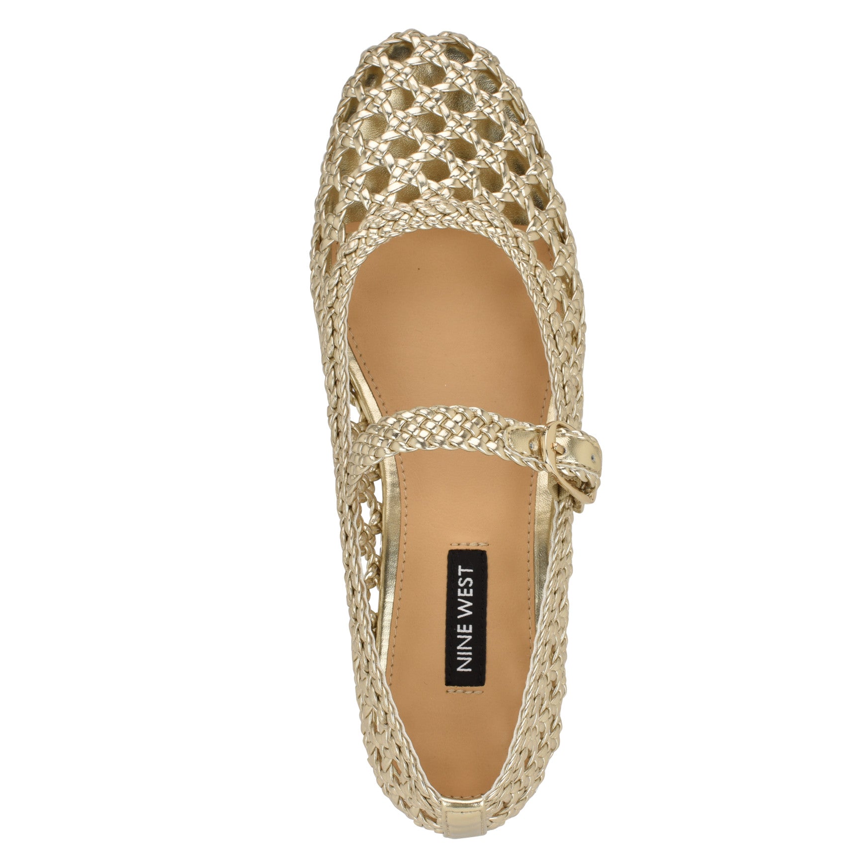 Halie Woven Mary Jane Flats - Image 3