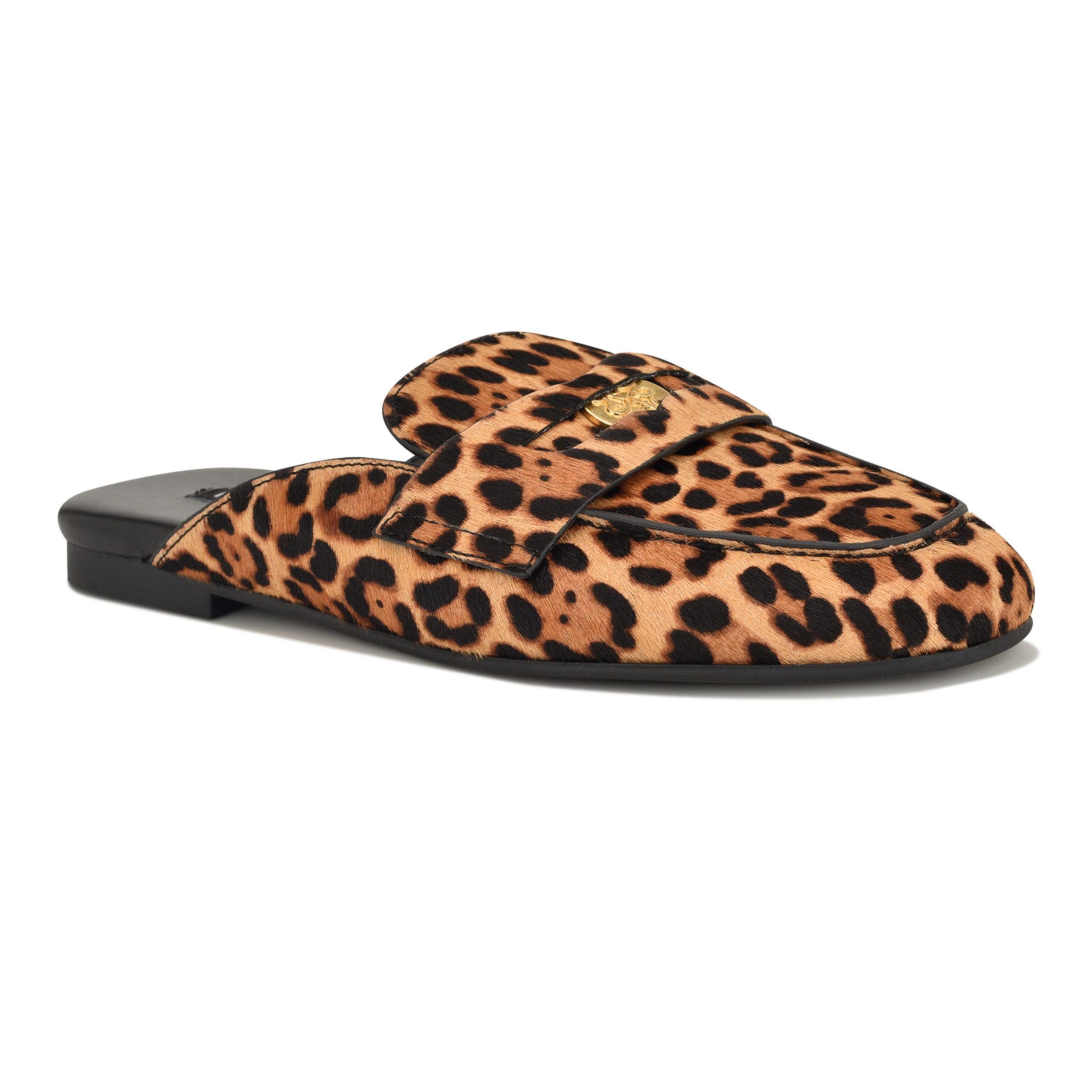 Evans Leather Loafer Mules - Image 2