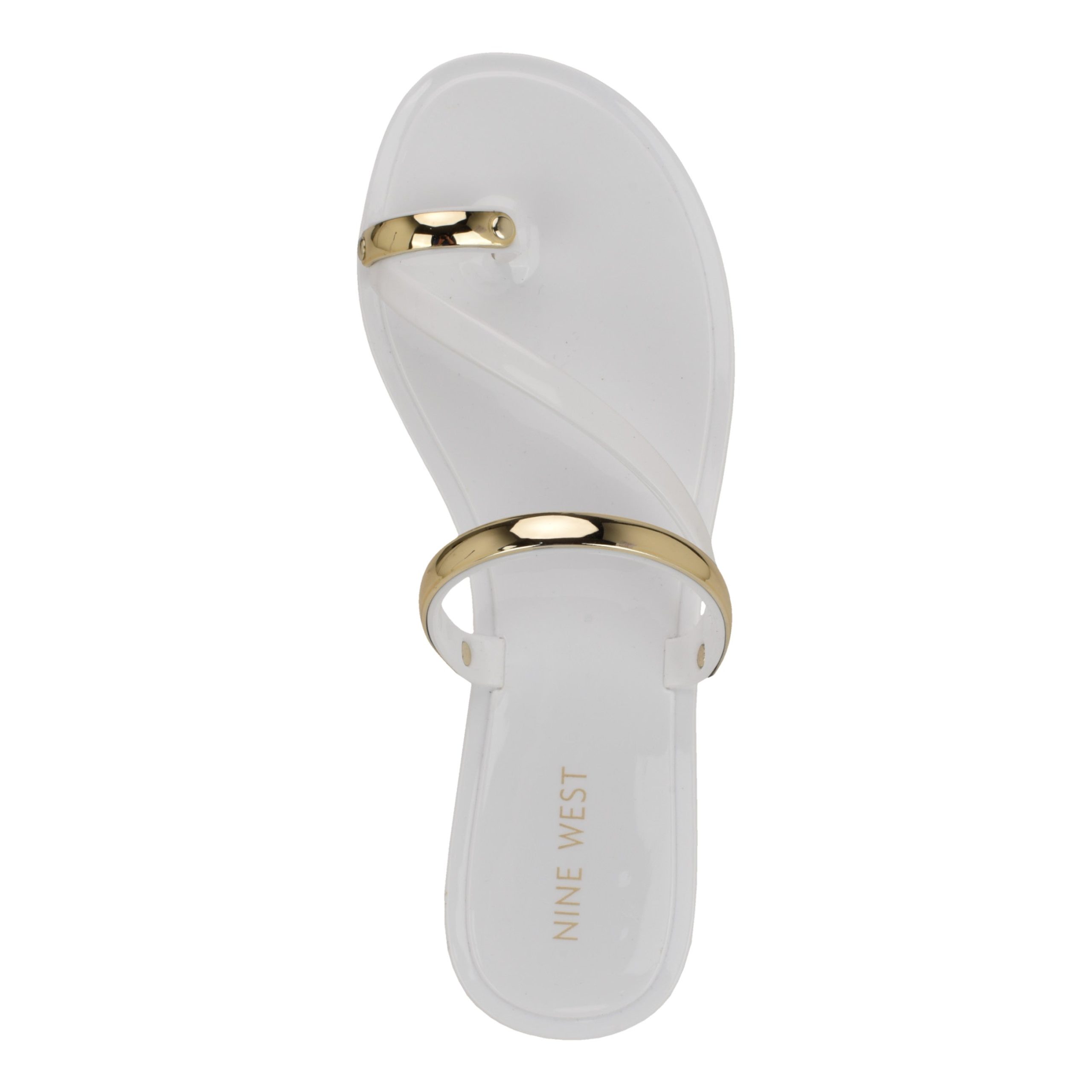 Seashell Jelly Flat Sandals - Image 3