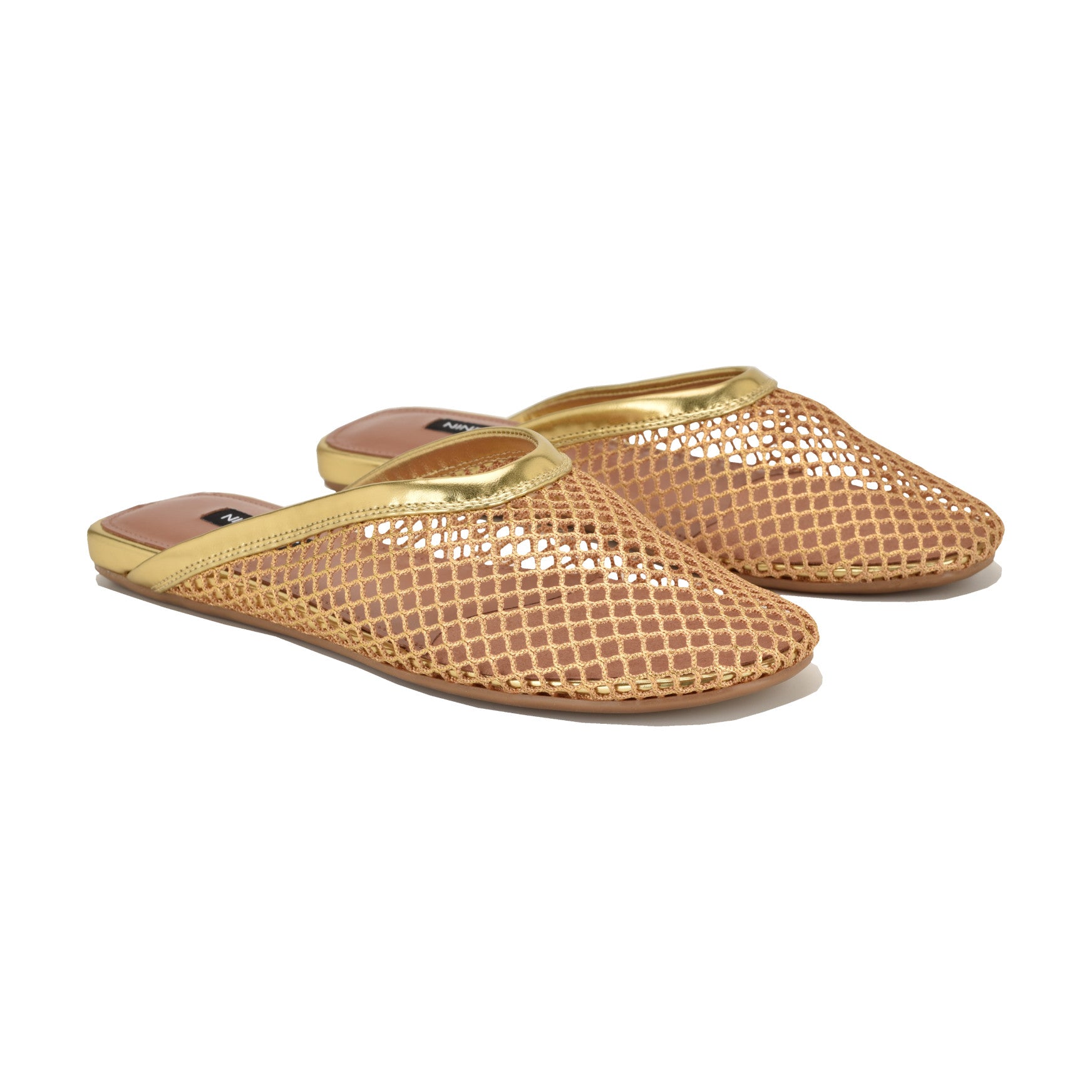 Daniela Flat Mesh Mules - Image 2