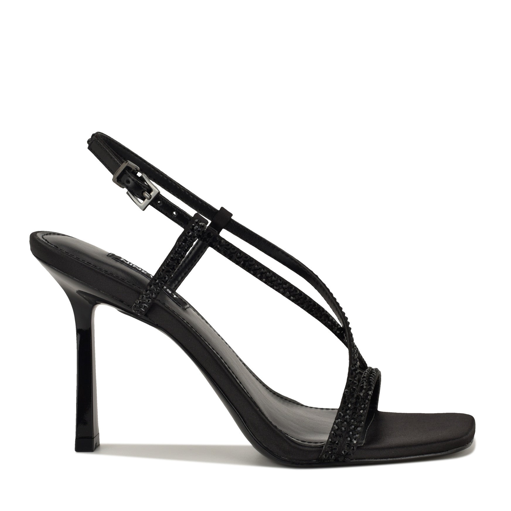 Vallan Strappy Rhinestone Sandals