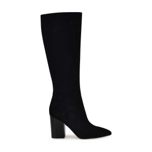 Peachey Leather Heeled Boots