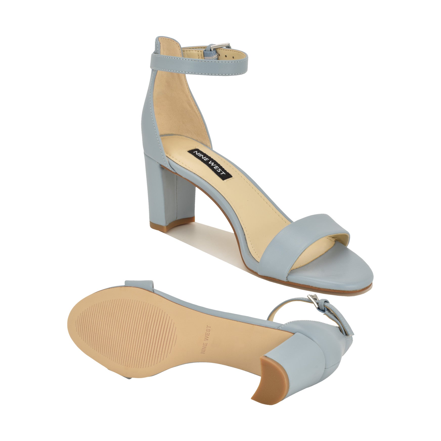 Pruce Ankle Strap Block Heel Sandals - Image 4