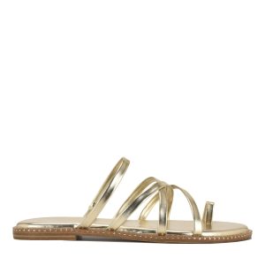 Digen Strappy Flat Sandals