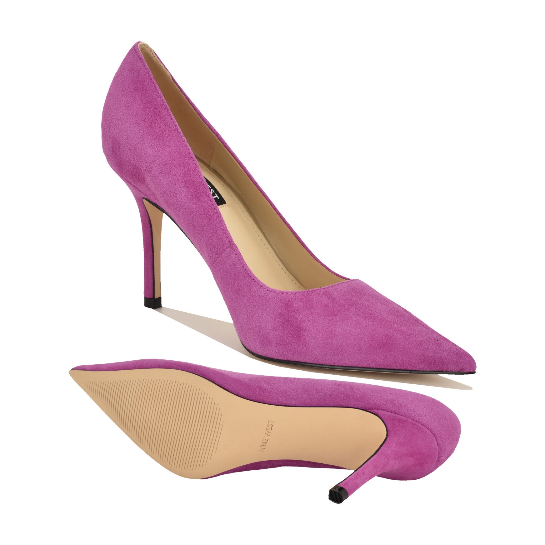 Gemmha Leather Pointy Toe Pumps - Image 4