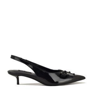 Evaa Kitten Heel Slingback Pumps