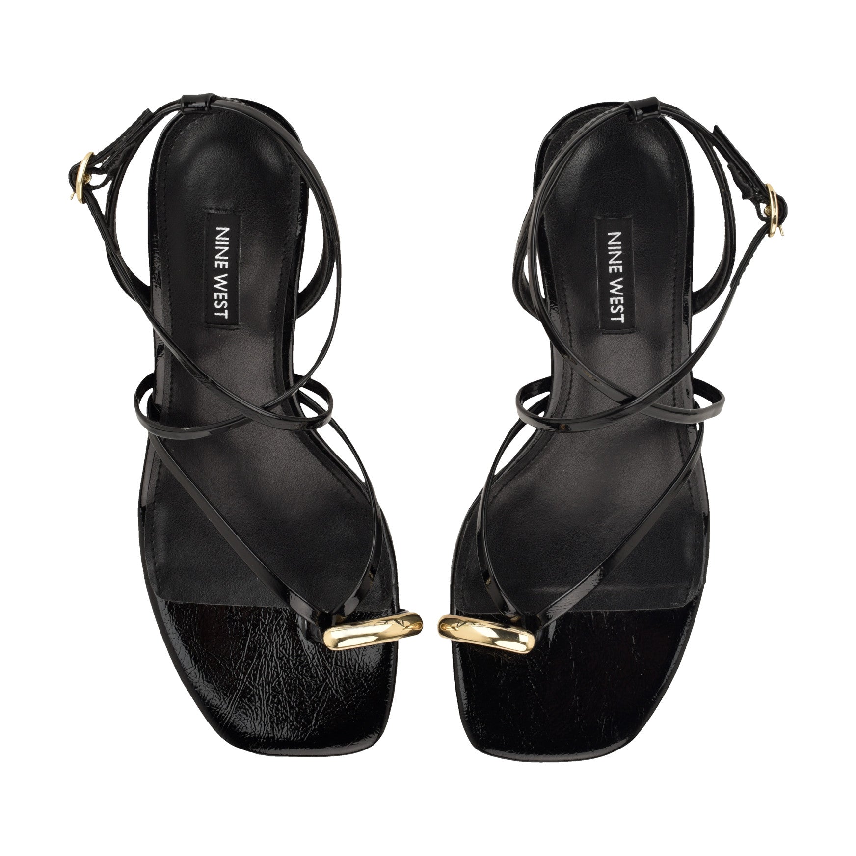 Mays Strappy Kitten Heel Sandals - Image 5