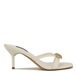 Ernise Heeled Mule Sandals