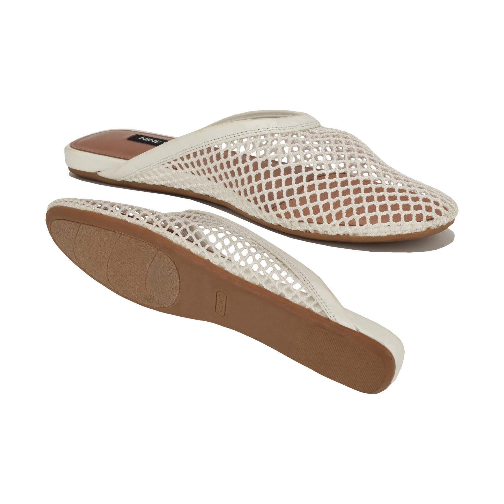 Daniela Flat Mesh Mules - Image 4
